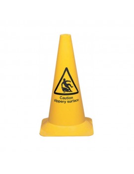 Caution Slippery Surface Cone 500mm Site Products